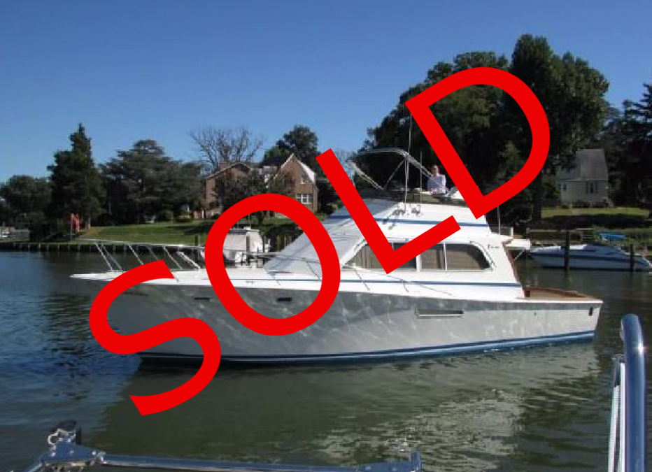 43′ 1987 Egg Harbor 43 Sport Fisherman SOLD!!!