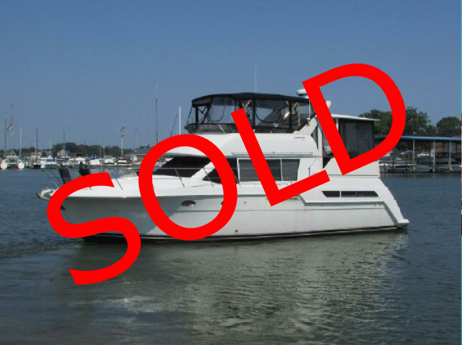 Carver 405 Motor Yacht SOLD!!!!!! Essex Marina & Boat Sales