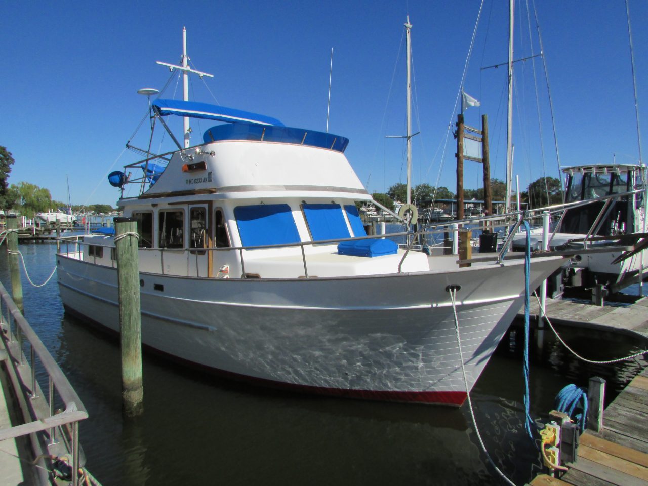 1983 Marine Trader 38' Double Cabin Asking SOLD!!!!!!!!!! Essex