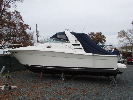 1999 Sea Ray 33′ 330 Express Cruiser asking $57,500.00 FREE SLIP FOR 2025