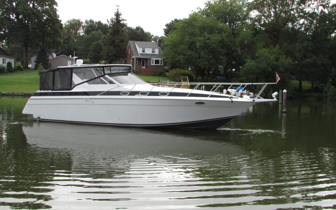 1988 Chris Craft 41′ 412 Amerosport  Asking $24,900